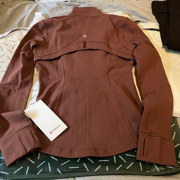 NWT Lululemon Define Jacket *Luon, Sz 6, Roasted Brown - Picture 3 of 5